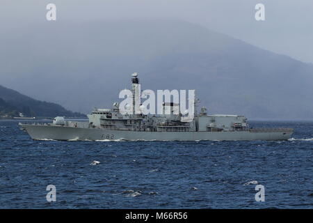 HMS Somerset (F82), ein HerzogKlasse (Typ 23) Fregatte von der Royal