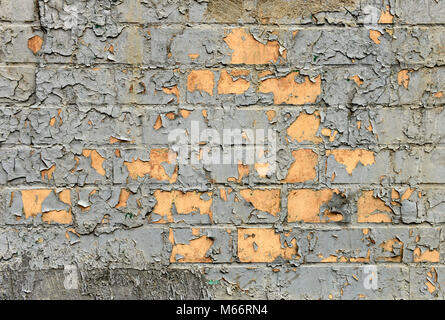 Alte Ziegelmauer, Hintergrund, Textur, Wand Stockfoto