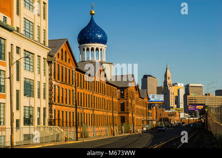 Colt Armory Hartford, Connecticut, USA Stockfoto