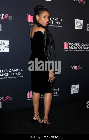 LOS ANGELES - Feb 27: Jennifer Hudson auf der einen unvergesslichen Abend im Beverly Wilshire Hotel am Februar 27, 2018 in Beverly Hills, CA bei der Ankunft für eine der unvergesslichen Abend Frauen Cancer Research Fund (WCRF) Benefizgala, Beverly Wilshire Hotel, Beverly Hills, CA Februar 27., 2018. Foto von: Priscilla Grant/Everett Collection Stockfoto