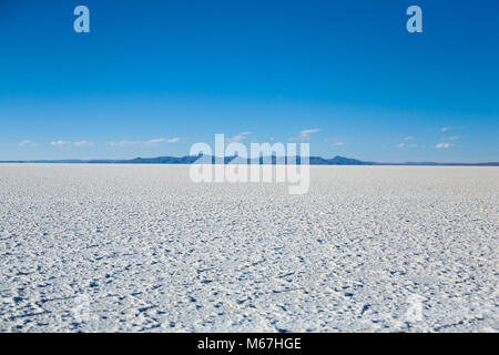 Salar de Uyuni, Bolivien. Der grösste Salzsee der Welt. Bolivianischen Landschaft Stockfoto