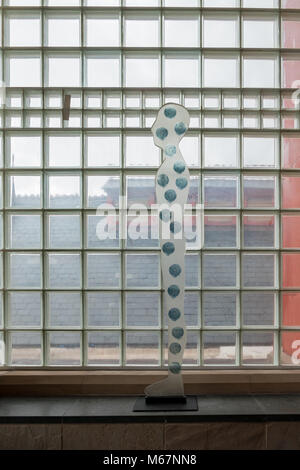 New Orleans, FEB 25: Innenansicht des schönen Ogden Museum am Feb 25,2018 in New Orleans, Louisiana Stockfoto