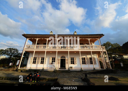 Die ehemalige Mitsubishi zweite dock house in Glover Garten in Nagasaki. Stockfoto