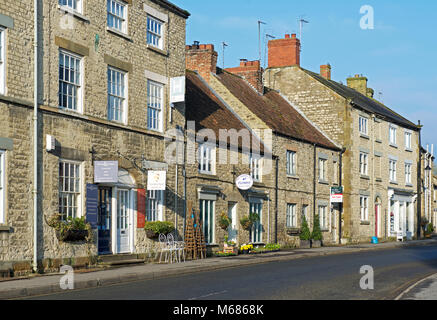 Straße in Helmsley, North Yorkshire, England, Großbritannien Stockfoto