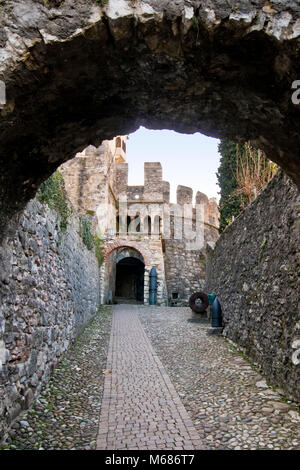 Kriegsmuseum, Rovereto Schloss, Rovereto, Trient Provinz, Italien Stockfoto