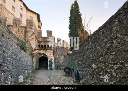 Kriegsmuseum, Rovereto Schloss, Rovereto, Trient Provinz, Italien Stockfoto