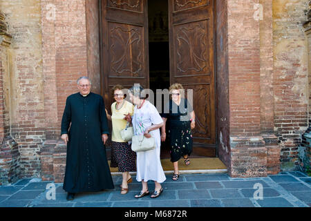 Italien, Emilia Romagna, Sassuolo, S. Giorgio Kathedrale Stockfoto