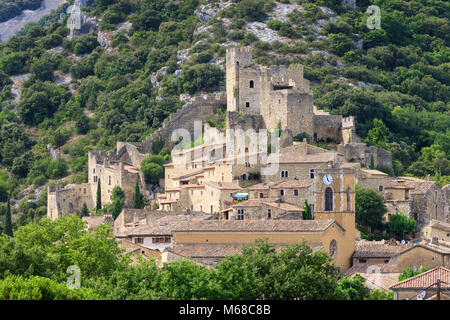 St Montan Bourg-Saint-Andéol Privas Ardèche Auvergne-Rh ône-Alpes Frankreich Stockfoto