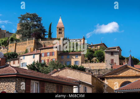 Notre-Dame-de-Bon-Secours Chatillon d'Azergues Villefranche-sur-Saône Rhône Auvergne-Rh ône-Alpes Frankreich Stockfoto