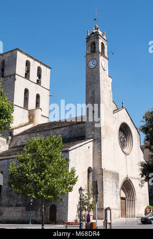 Concathédrale Notre-Dame-du-Bourguet de Forcalquier Forcalquier Alpes-de-Haute-Provence Provence-Alpes-Cote d'Azur Frankreich Stockfoto