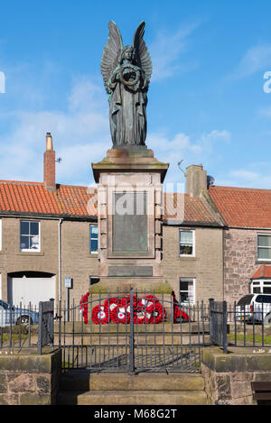 War Memorial UK, Mahnmal in der Granary Bereich der Berwick upon Tweed in Northumberland, England, Großbritannien Stockfoto