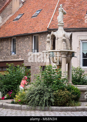 Saulieu Côte-d'Or Bourgogne-Franche-Comte Frankreich Stockfoto