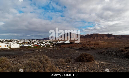 Lanzarote , Spanische Kanaren, Inseln. EU Stockfoto