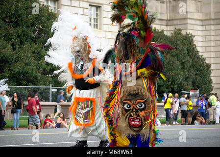 Die jährliche Fiesta DC Latino Festival in Washington DC für 45 Jahre Stockfoto