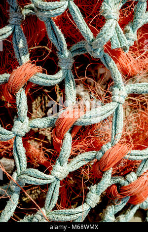 Detritus und Müll an Cefn Sidan, Pembrey, Carmarthenshire. Wales. UK. Stockfoto