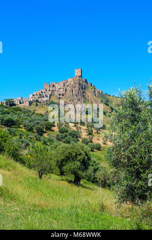 Italien Basilikata Maratea, phantom Dorf Stockfoto