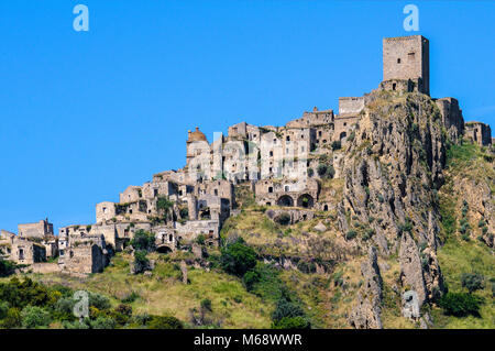 Italien Basilikata Maratea, phantom Dorf Stockfoto