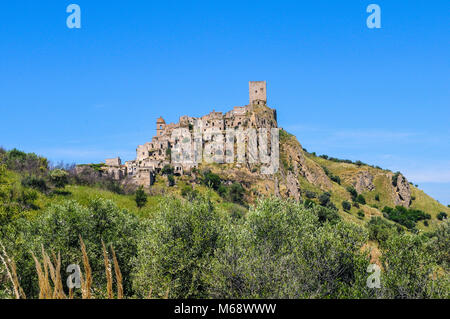 Italien Basilikata Maratea, phantom Dorf Stockfoto