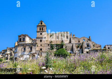 Italien Basilikata Maratea, phantom Dorf Stockfoto