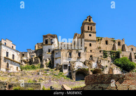 Italien Basilikata Maratea, phantom Dorf Stockfoto