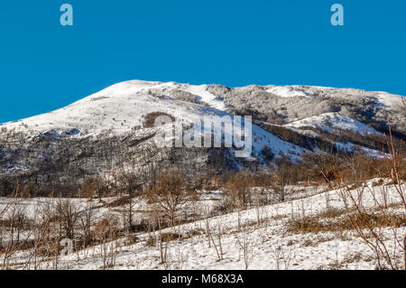 Italien Basilikata lukanische Apennin Nationalpark - Mount Raparo Stockfoto