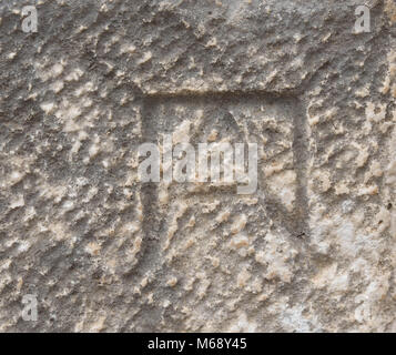 AMPHITHEATER, die antike Stadt Myra, in der Nähe von Kale, Türkei Stockfoto