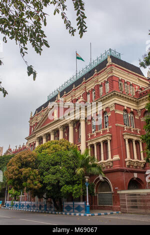 Die Autoren Gebäude an der Dalhousie, in Kolkata, West Bengal, Indien. Schriftsteller Gebäude beherbergt der Chief Minister Office und andere Sekretariat Büro Stockfoto