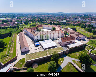 Oradea mittelalterliche Festung von oben gesehen Stockfoto