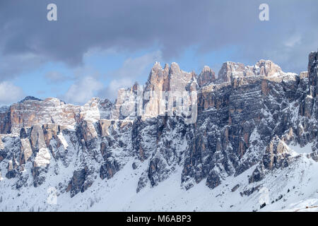 Gebirge in Lastoni di Formin, Dolomiten, Italien Stockfoto