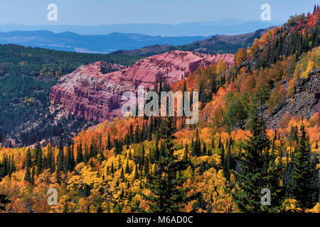 Cedar Breaks National Monument - die 'Andere' Bryce Canyon. Stockfoto