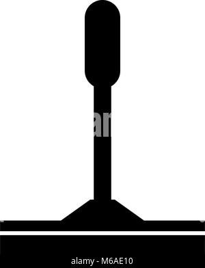 Squeegee Symbol Fenster Stock Vektor