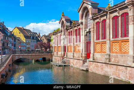 In Little Venice Viertel in Colmarf Stockfoto