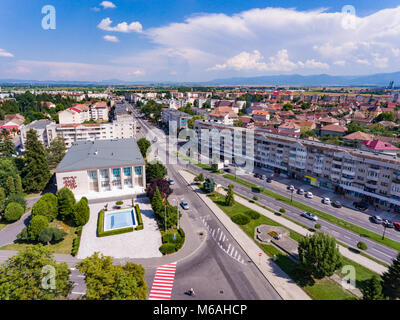 Fagaras Stadt in Siebenbürgen Rumänien Stockfoto