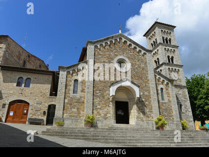 Castellina in Chianti, Toscana, Italien Stockfoto