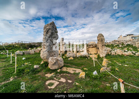 Skorba Tempel, Malta, Europa. Stockfoto