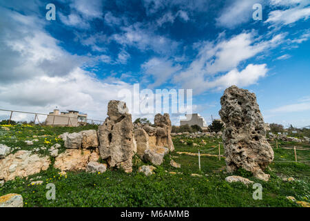 Skorba Tempel, Malta, Europa. Stockfoto