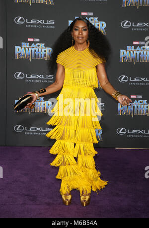 Weltpremiere von Marvel Studios Black Panther mit: Angela Bassett Wo: Hollywood, California, United States Wenn: 30 Jan 2018 Credit: FayesVision/WENN.com Stockfoto