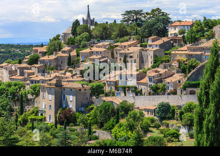 Bonnieux Apt Vaucluse Provence-Alpes-Côte d'Azur Frankreich Stockfoto