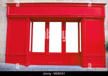 Storefront, Shop, Fassade, leer Generic store Front Stockfoto