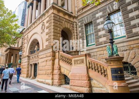 Hotel Intercontinental in Macquarie Street, Sydney, Australien Stockfoto