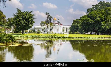 Präsidentenpalast der Republik Indonesien in Bogor, West Stockfoto