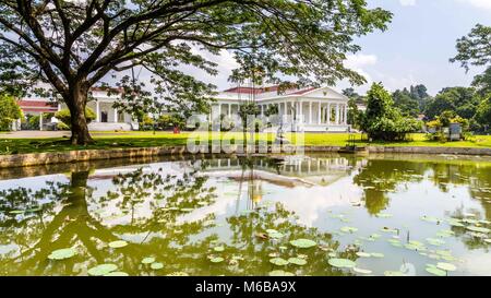 Präsidentenpalast der Republik Indonesien in Bogor, West Stockfoto