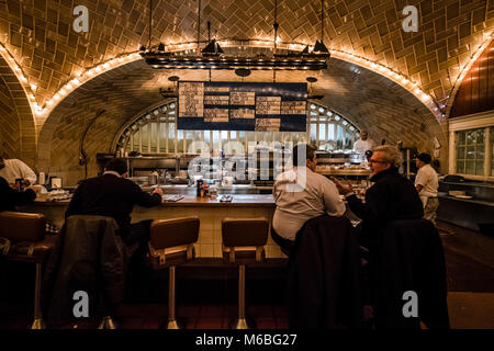 Die Oyster Bar Restaurant am Grand Central Terminal, New York City, USA Stockfoto