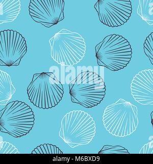 Nahtlose Hand gezeichnet Textur der Tanks. Vector Illustration Stock Vektor