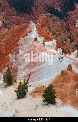 Sandsteinformationen, Cedar Breaks National Monument, Utah Stockfoto