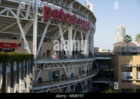 San Diego Padres im Petco Park Baseball Boden Stockfoto