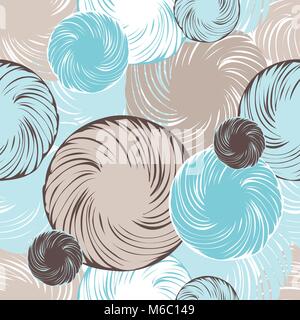 Zusammenfassung nahtlose Hintergrund aus der Ringe set Stock Vektor