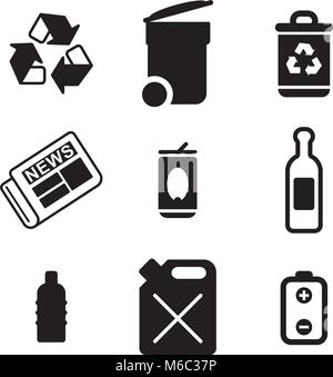 Recycling Symbole Stock Vektor