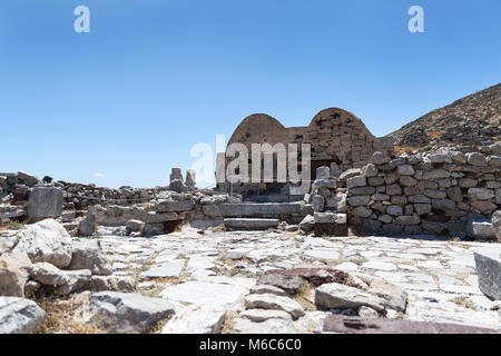 Kirche von Agios Stefanos, frühchristlichen Basilika, Insel Santorini Stockfoto