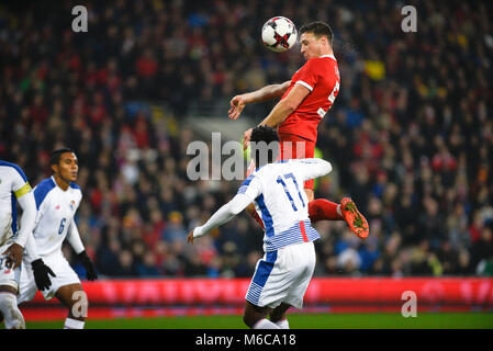 Wales v Panama, Cardiff City Stadium Stockfoto